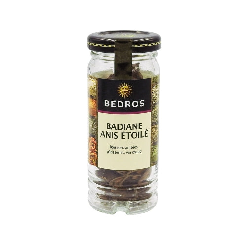 Badiane entière (anis étoilé) - pot de 200 g - La Bovida