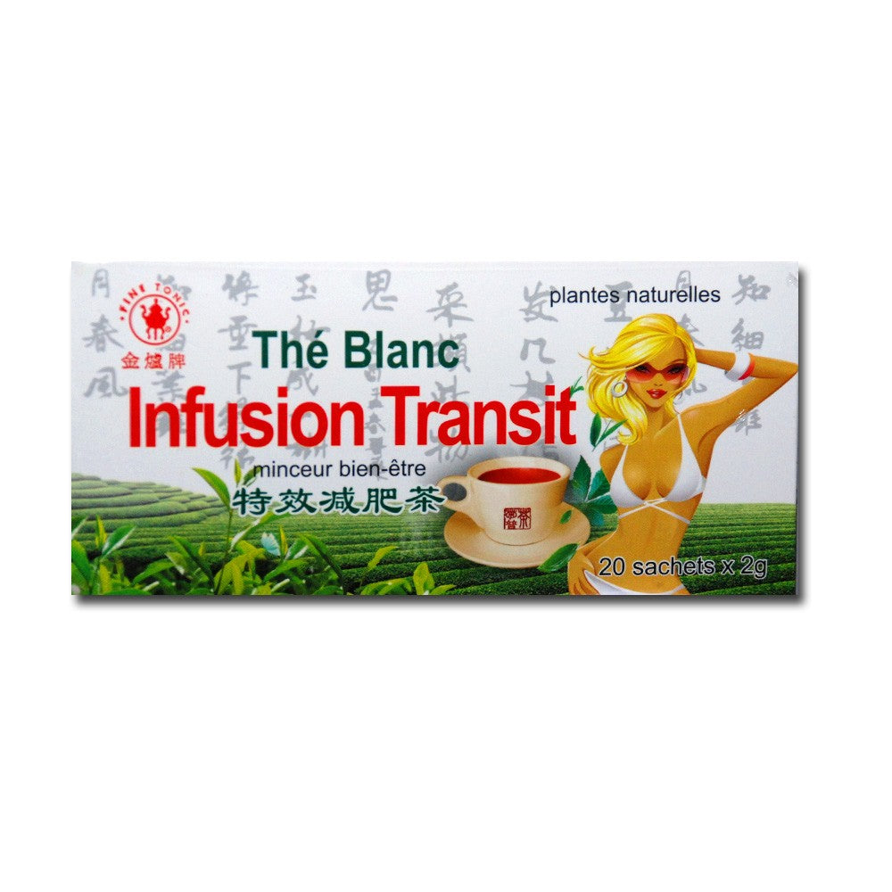 Thé Blanc Infusion Transit – Thé Santé