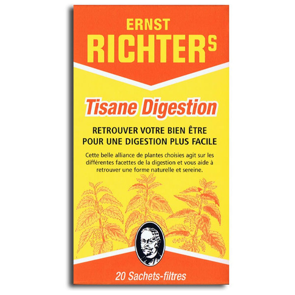 Ernst Richter's Tisane Transit Lot de 3 x 20 sachets