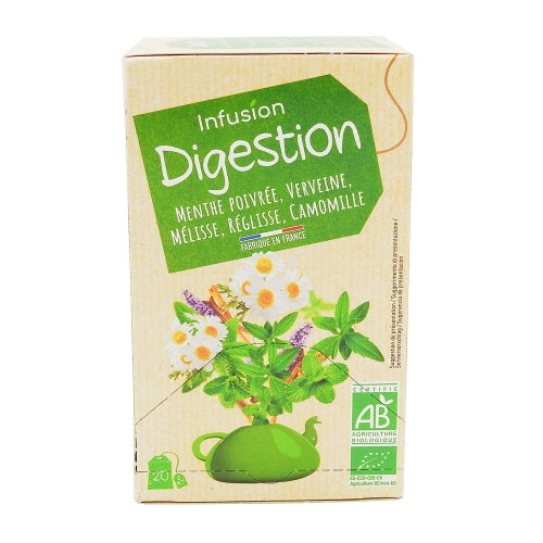 Infusion Bio Digestion Camomille  Verveine - Agidra