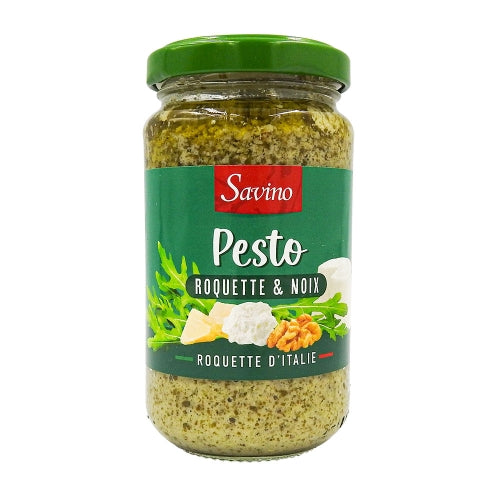 Sauce Pesto Roquette Noix 190g - Savino