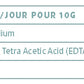 Chelator Complex Élimination des métaux lourds EDTA / VITAMINE C / ZINC